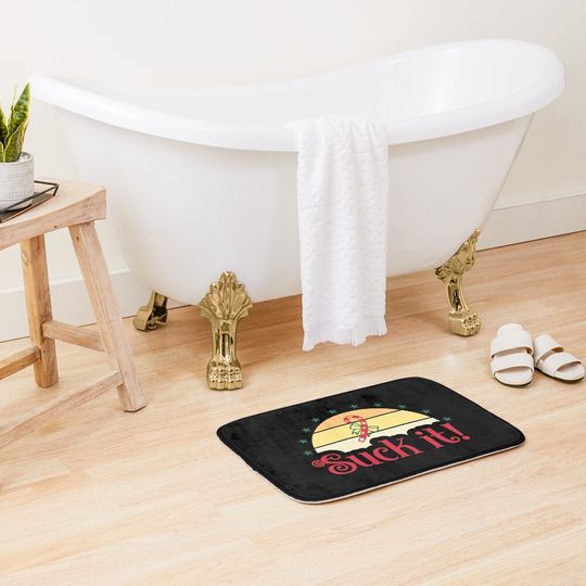 Discover Suck It Up Buttercup Bath Mat