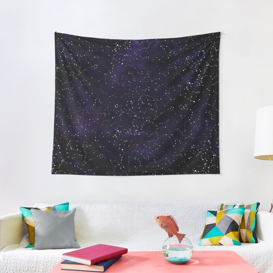 Discover Northern Hemisphere Constellations Tapestry