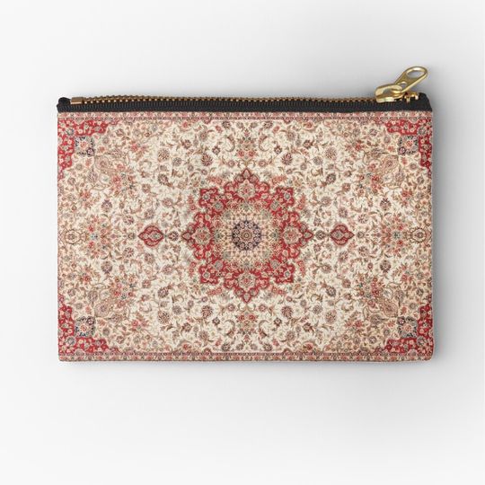 Discover Turkish carpet Zipper Pouch