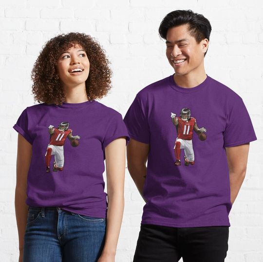 Discover Julio Jones #11 First Down Signal Classic T-Shirt