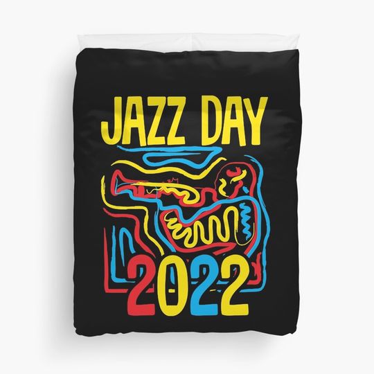 Discover Jazz Day 2022 Duvet Cover