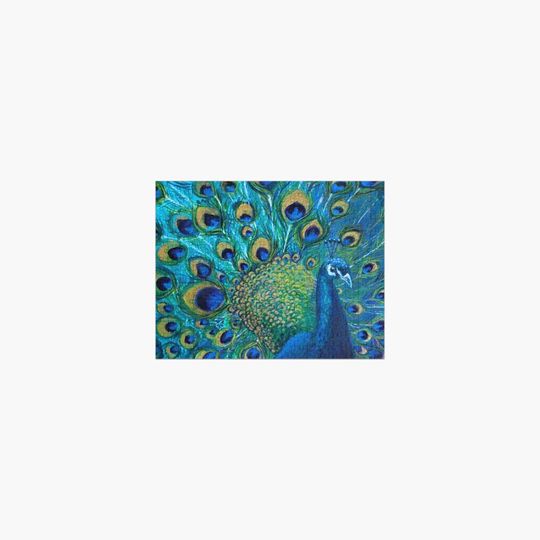 Discover Full Glory Peacock Jigsaw Puzzle