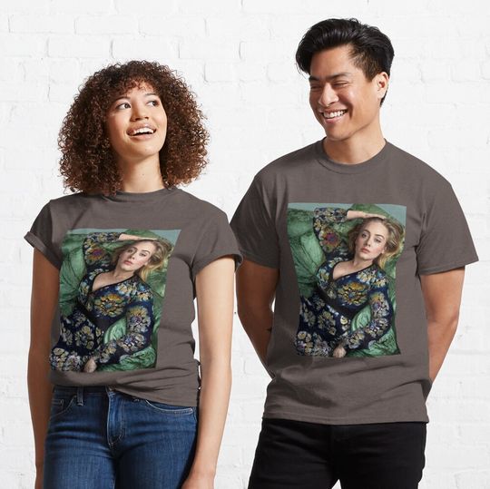 Discover Adele Minimalist Full Color Aesthetic Classic T-Shirt
