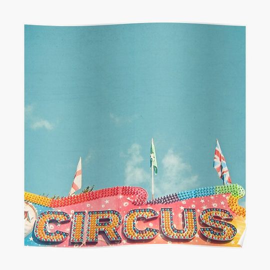 Discover Circus Lights Premium Matte Vertical Poster