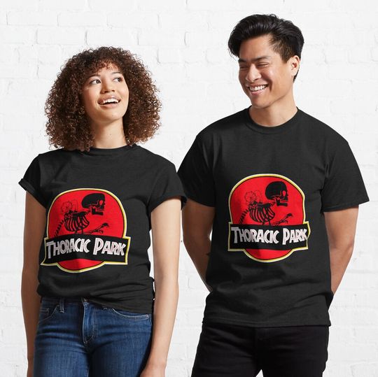 Discover Thoracic Park Logo Sticker T-Shirt