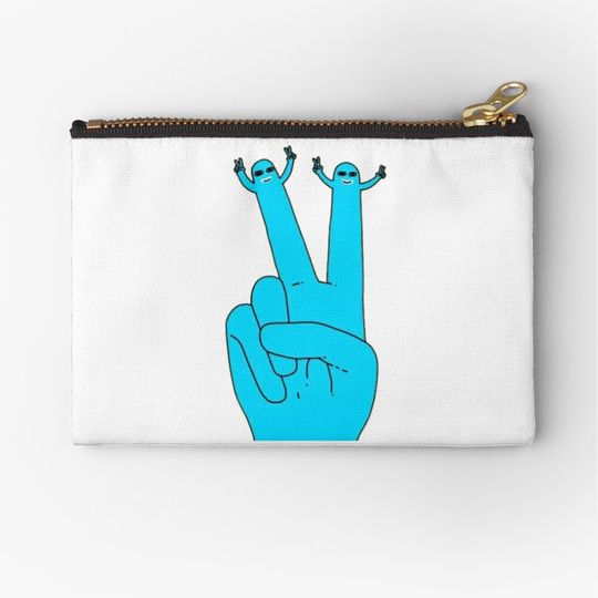 Discover Peace Out Dude Zipper Pouch