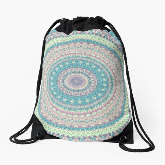 Discover Mandala 03 Drawstring Bag