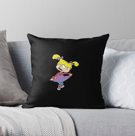 Discover Rugrats Angelica  Throw Pillow