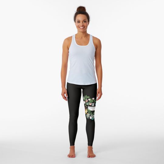 Discover Houseplants Garden Leggings