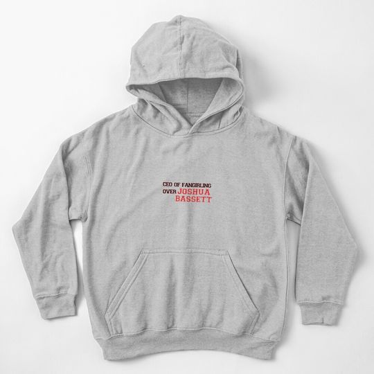 Discover Joshua Bassett Kids Pullover Hoodie