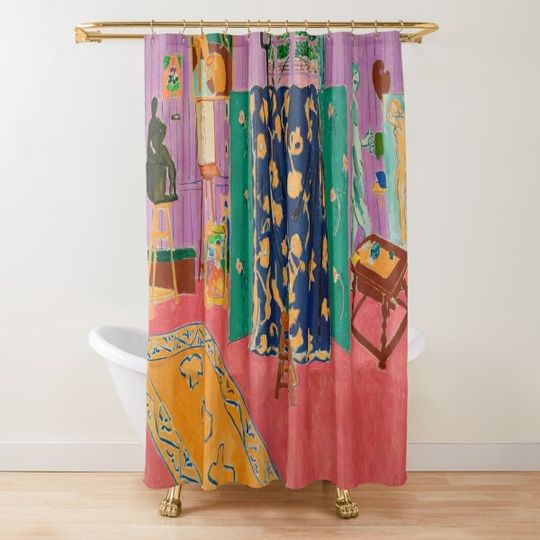 Discover The Pink Studio-Henri Matisse Shower Curtain