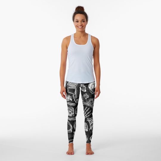 Discover Human Anatomy Print Leggings