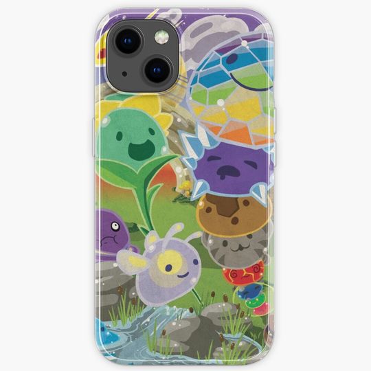 Discover Slime Rancher All Slimes Collection iPhone Case