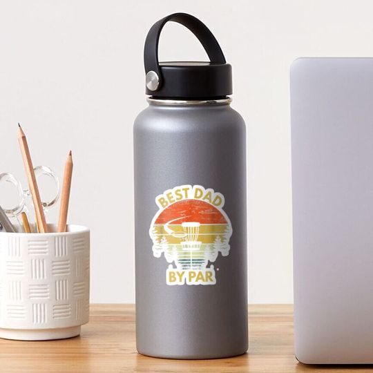 Discover Best Dad By Par Sticker