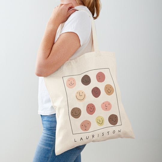 Discover happy face: Tote Bag Tote Bag