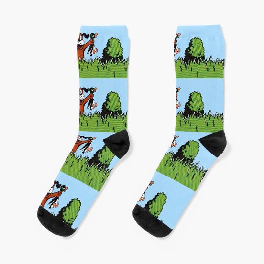 Discover Duck Hunt Socks