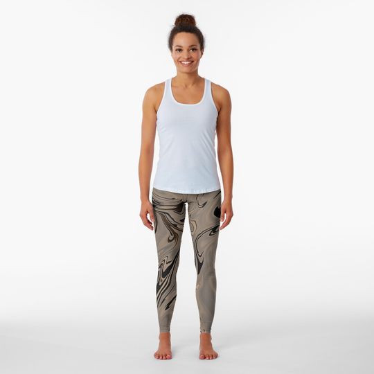Discover Geode Tie Dye Pattern Leggings