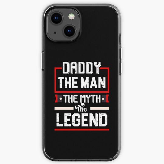 Discover Daddy the man the myth the legend Father's Day iPhone Case