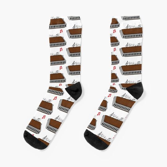 Discover Funny Harmonica Socks