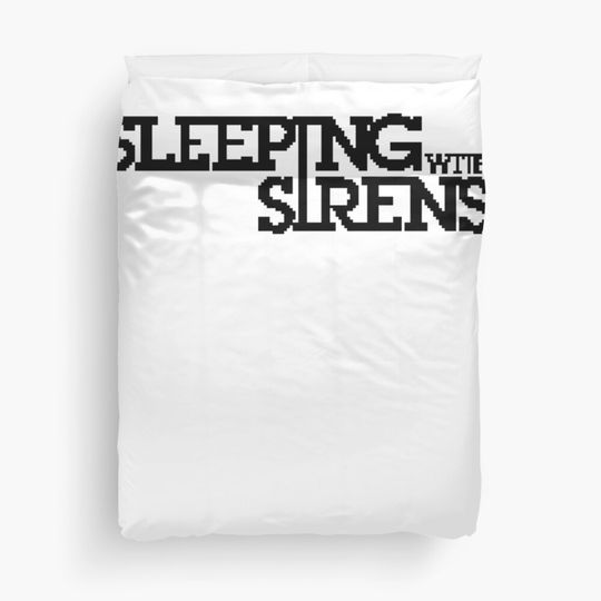 Discover Sleeping With Sirens Duvet Cover