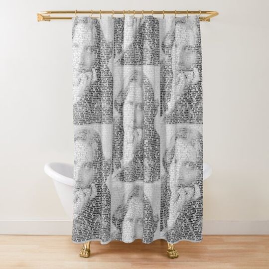 Discover Oscar Wilde Quotes Shower Curtain