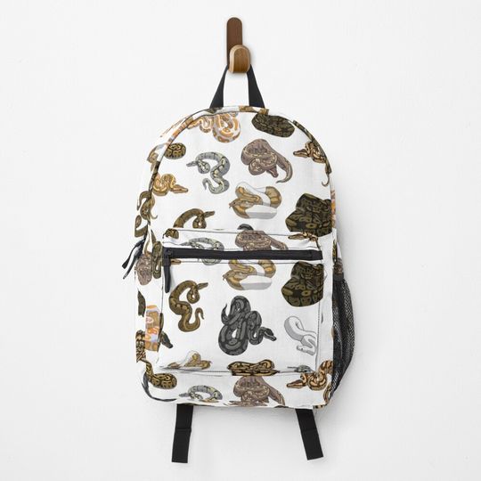 Discover Ball Python Morph Snake Pattern Backpack
