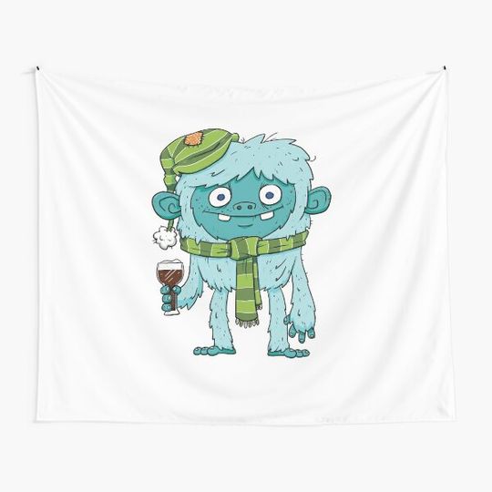 Discover Eisbock Beer Monster Tapestry