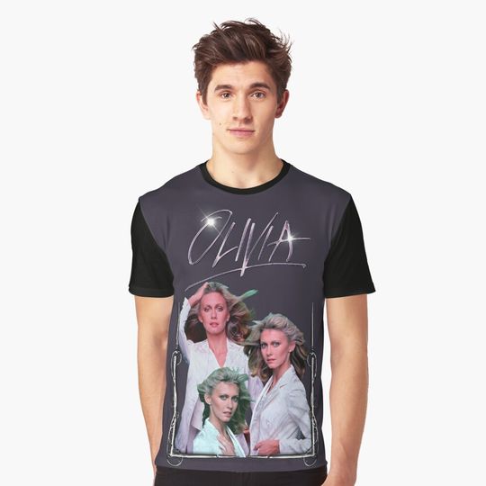 Discover Olivia Newton-John Totally Hot collage 3D T-Shirt