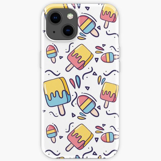 Discover Popsicle Pattern iPhone Case