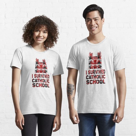 Discover I Survived Catholic School Tshirt