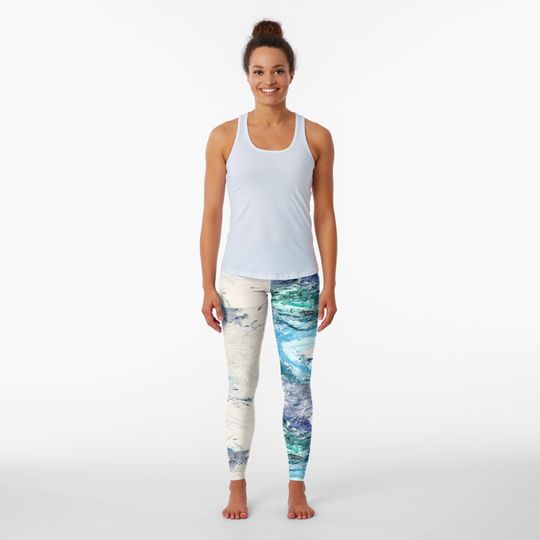 Discover Vibrant Ocean Leggings