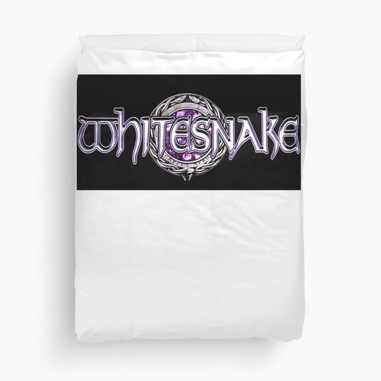 Discover Whitesnake Logo Band Classic Duvet Cover