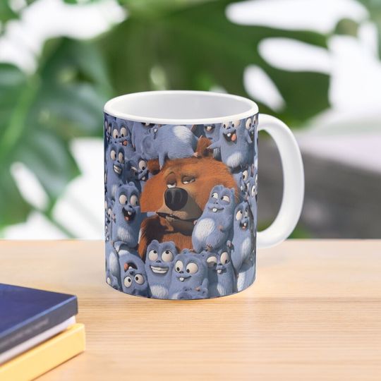 Discover Happy Lemmings Tabodi and Grizzy Coffee Mug