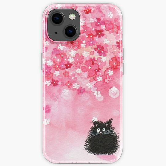 Discover Falling Petals iPhone Case