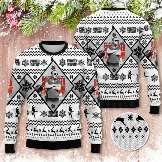 Discover Bruce Springsteen Ugly Sweater BST140908