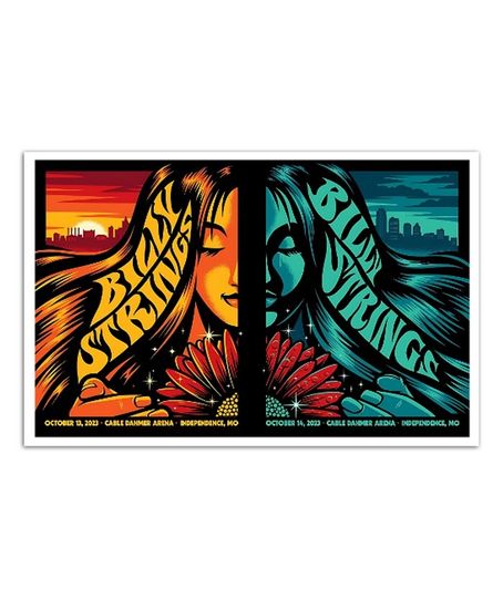 Discover Billy Strings Shows October 13-14, 2023 Cable Dahmer Arena Independence, MO Poster