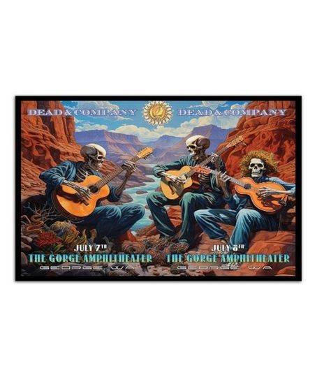 Discover Dead & Company 2023 Final Tour George, WA Event Tour Poster