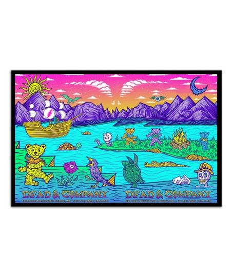Discover Dead & Company Poster Gorge Amphitheatre, George, WA Final Tour 2023