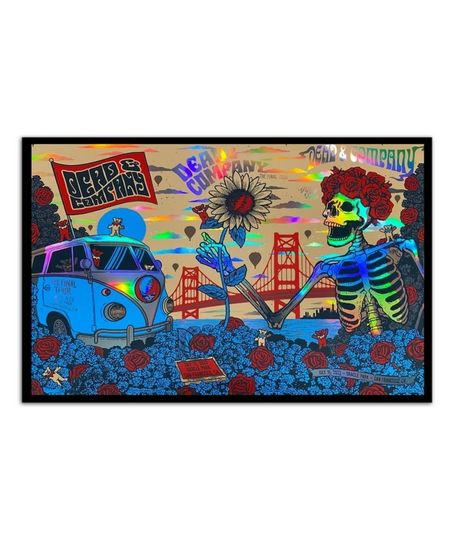 Discover Dead & Company Poster San Francisco, CA July 14, 15 & 16, 2023