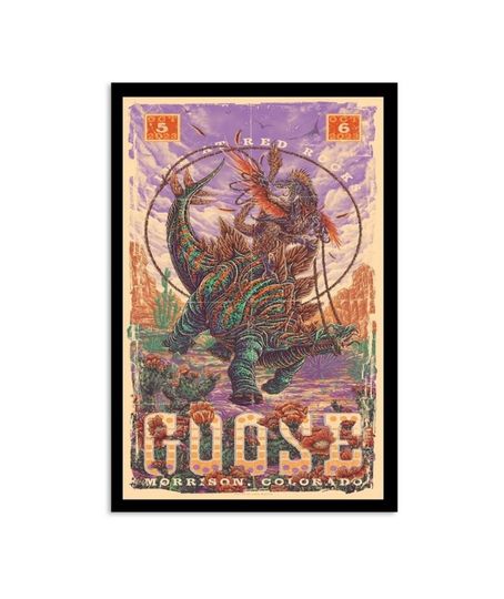 Discover Goose Red Rocks October 5-6, 2023 Poster