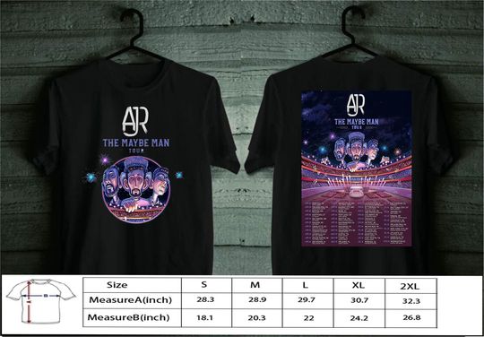Discover AJR The Maybe Men tour 2024 shirt