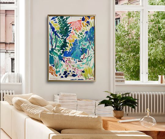 Discover Mattisse Landscape Abstract Printable Wall Art