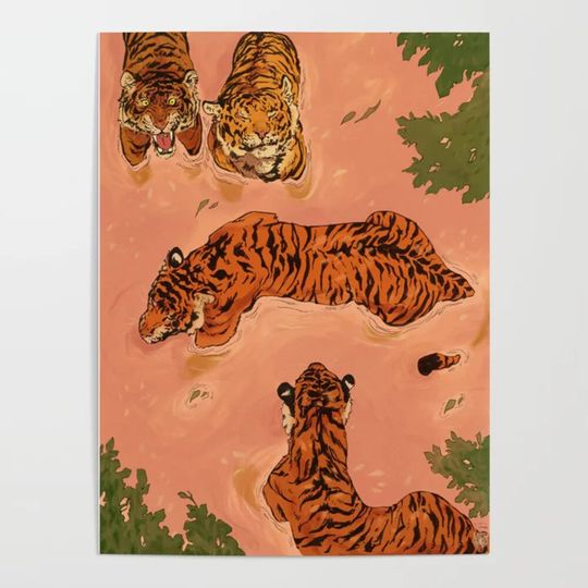 Discover Tiger Beach Poster