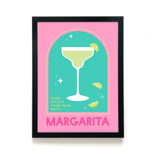 Discover Margarita Limited Edition 12x16 Framed Poster