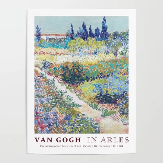Discover Vincent van Gogh Art Exhibition Poster