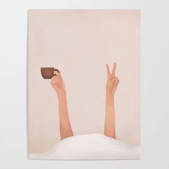 Discover Good Peaceful Morning Poster