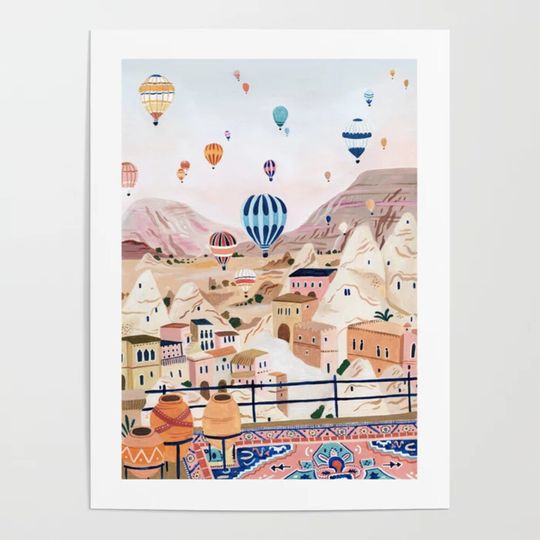 Discover Cappadocia, Turkey Poster