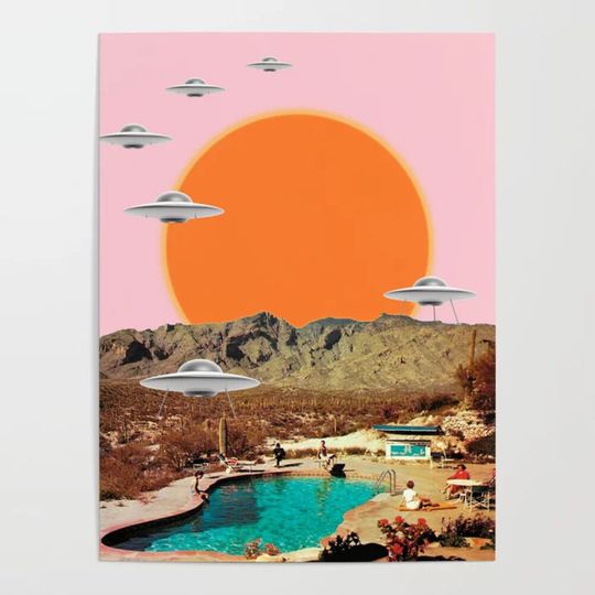 Discover They've arrived! (UFO) Poster