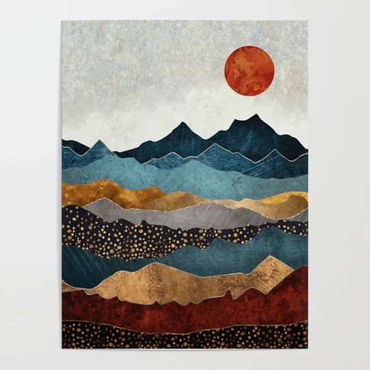 Discover Amber Dusk Poster