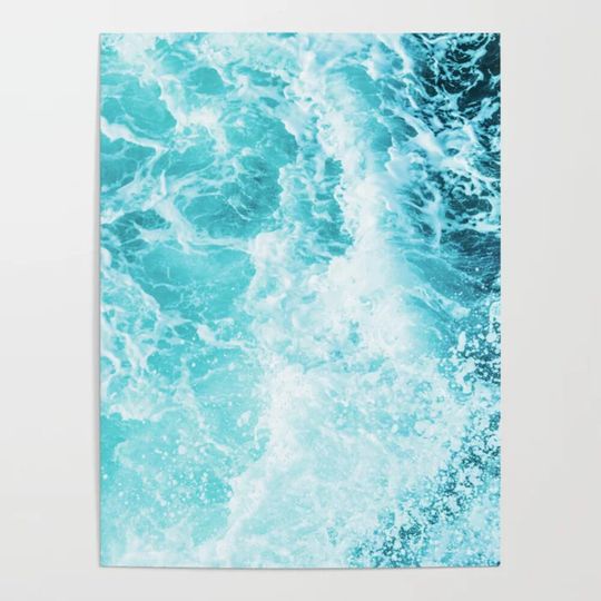 Discover Perfect Sea Waves Poster